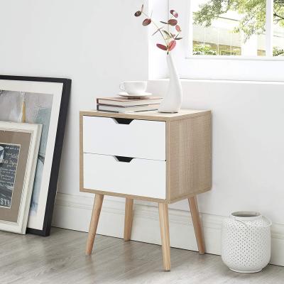 China Modern (Height) Adjustable Fashion Assemble Storage End Side Table Nightstand With Drawer for sale