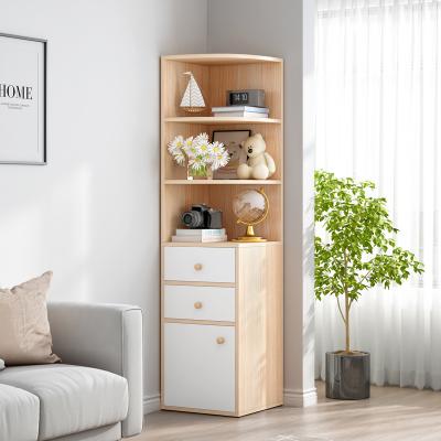 China Adjustable (Height) Tall Home Corner Free Standing Corner Storage Cabinet for sale