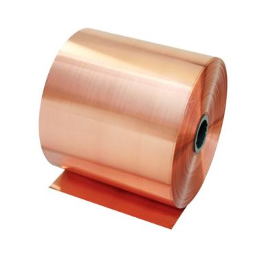 China Decoration C2600 C2680 C2700 C2800 Red Copper Welded High Purity Copper Strip 0.1 Roll Maker for sale