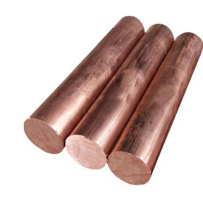 China Industrial Supply High Conductivity Copper Bar The Size Can Be Zero Precisely Cut Round Copper Bar for sale