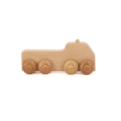 China Eco - Friendly Material Wooden Children 's Sliding Wooden Toy Car Mini Crafts for sale