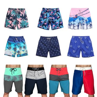 China Anti-UV Custom Printed Sublimation Swim Beach Shorts Men for sale