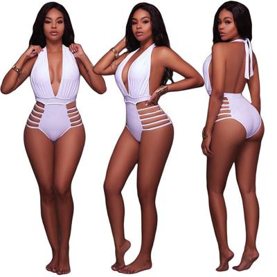 China Breathable Fashion Monokini Women Beach Wear Bandage Swimwear One Piece Strappy Hollow Out Bikini 2021 Bikinis Swimsuit Swimwear for sale