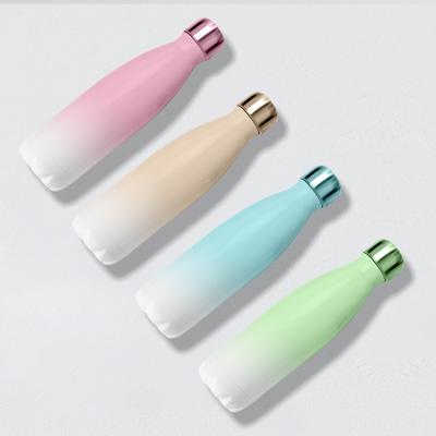 China Sustainable Cola Shape Water Bottle Cola Shape Stainless Steel Water Bottle for sale