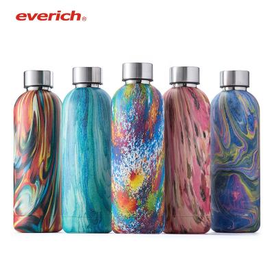 China Sustainable Everich Water Bottle Double Walled Vacuum Insulated Stainless Steel With Lid for sale