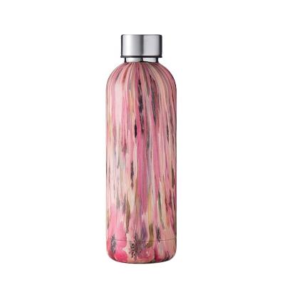 China Double Wall Stainless Steel Kids Sustainable Water Bottle With Straw for sale