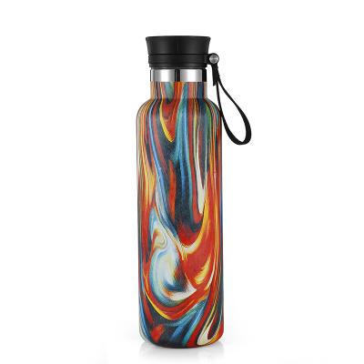 China New Design LED Disposable Water Bottle With Temperature Display Hot Selling Thermal Bottle for sale