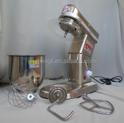 China Stainless Steel 7 L Stainless Steel Planetary Food Mixer For Sale Egg Mixer Cream Mixer Bakery Equipment for sale