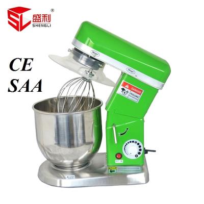 China 5L Hotel Multifunction Mixer / Commercial Mixer Green / Cake Mixer for sale