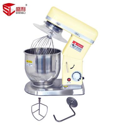 China Design bakery tilt head equipment for bakery used 7L planetary food mixer for sale