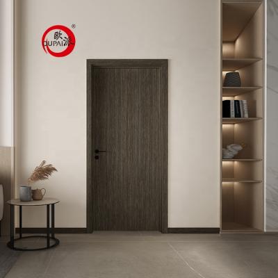 China Modern Middle East Laminated Melamine Door for sale