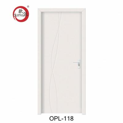 China Swing Top Selling Top Quality Flat Plywood Bedroom Wooden Door in Lebanon for sale