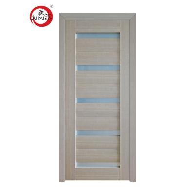 China China Latest Swing Design In Wood Door Modern Front Doors For House for sale