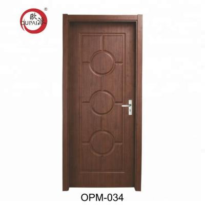 China Home Entrance Cutout Classic New Products Classic Hotel Room Style MDF Hard Swing Door for sale