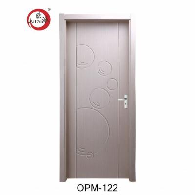 China Swing 2018 High Reputation Cute Kid Bedroom Big Bubble Carved Pattern Hard Swing Door Inter Wood Designs for sale