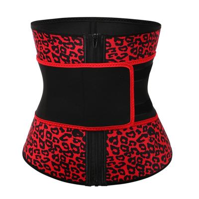 China Antibacterial Women's Underbust Latex Neoprene Sports Belt Waist Trainer Corsets Hourglass Body Shaper for sale