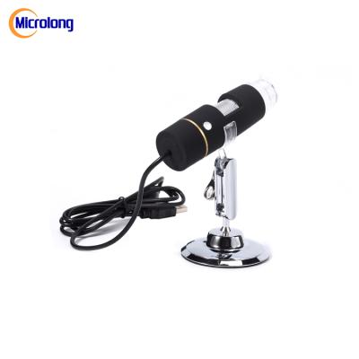 China Factory direct sale practical microscope mobile phone digital monocular microscope with 8 led X2 en venta