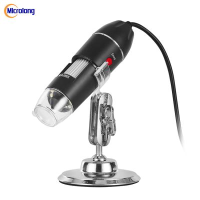 China Hot Selling HD Digital USB X4-500x Lightweight Portable Electronic Microscope for sale