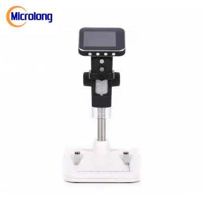 China Electron Microscope PCB 2.1in LCD Screen Digital Microscope For Mobile Repair Microscopio 2/4' en venta