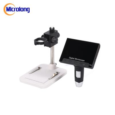 Cina High quality 1/4' multifunctional microscope LCD display digital electron scanning microscope in vendita