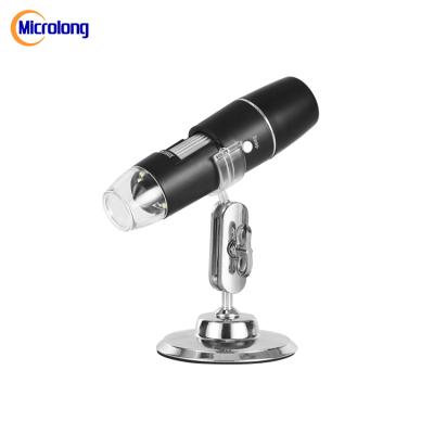 중국 IOS Android Wireless Smartphone Microscope 8 LED Light Digital WIFI Digital Microscope 1/7.5