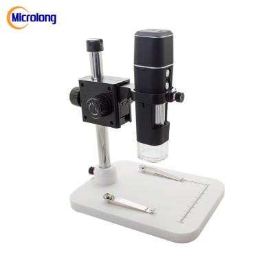 중국 Windows Digital Microscope industrial wifi 1000x 1080P mobile wifi microscope camera led light microscope 판매용