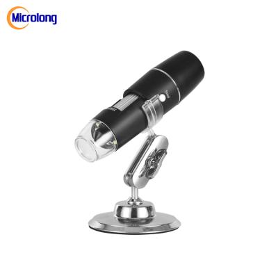 China New 1080P HD Digital Wireless Microscope Wifi 1/7.5