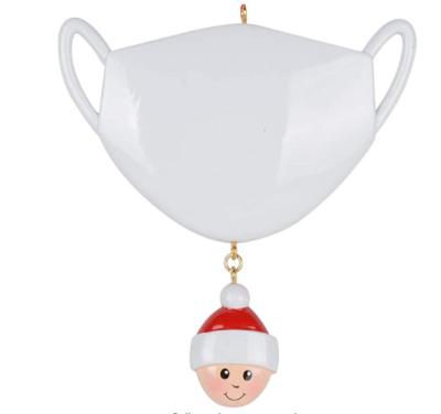 China Resin Quarantine Gift Christmas Tree Decorations for sale