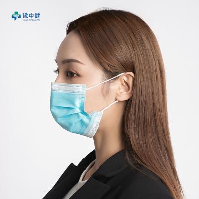 China All Disposable Face Mask Nonwoven Fabric And Fusion Cloth Class II for sale