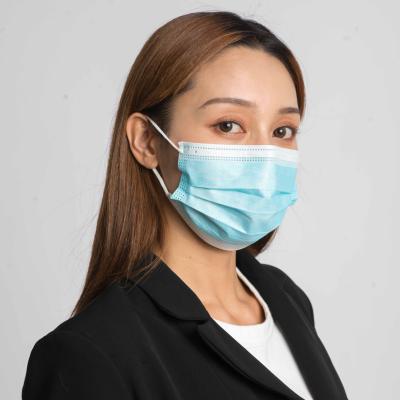 China All Disposable Nonwoven Medical 3ply Face Mask PP and Meltblown for sale