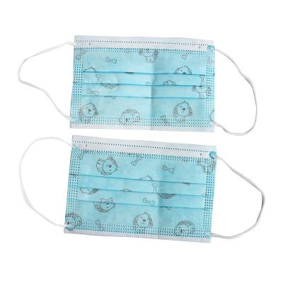 China Earloop Design of Adult Nonwoven Disposable Medical Children's Surgical Mask for sale