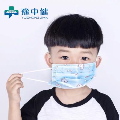 China Earloop Design of Adult Disposable Nonwoven Medical Children's Surgical Mask 3 Ply for sale