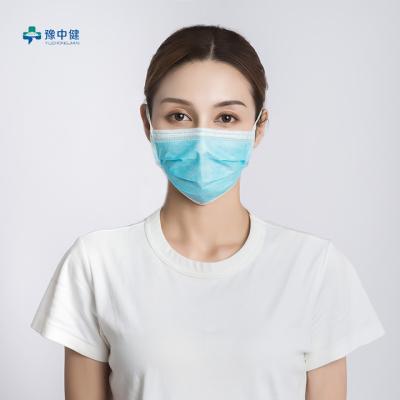 China Adult Disposable Surgical Mask Fast Delivery Non Woven Fabric 3 Layer Medical Earloop Design for sale