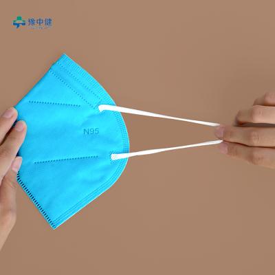 China All Non Woven Fabric Medical Protective Ear Hanging Face Mask Masks Blue Protective 4 Layers for sale