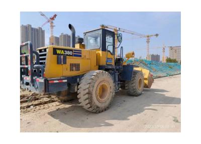 China WA380 cargador de segunda mano de 5 toneladas maquinaria pesada usada Komatsu en venta