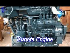 water cooled kubota v3800-t diesel engine with 82.2hp 2600rpm