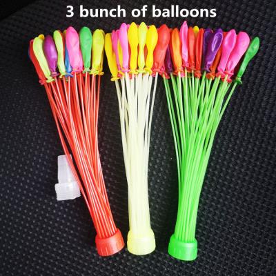 China Gift Toy Small Water Balloons Self Sealing Water Balloon 111 Pcs A Bag And Replenish Pack Multi-Color Quick Fill Water Balloons for sale