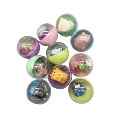 China 75 Mm Children's Interesting Toy Plastic Capsules Surprise Egg Toys For Vending Machine Capsules for sale