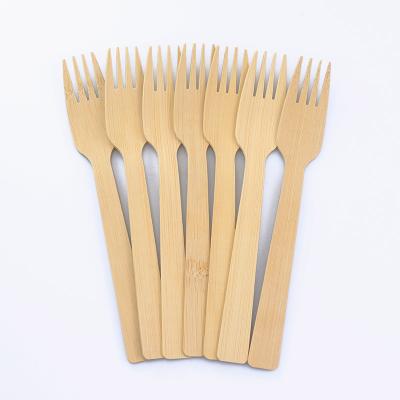 China Eco-Friendly High Quality Disposable Fork Natural Bamboo Products Lunch Damboo Biodegradable Forks for sale