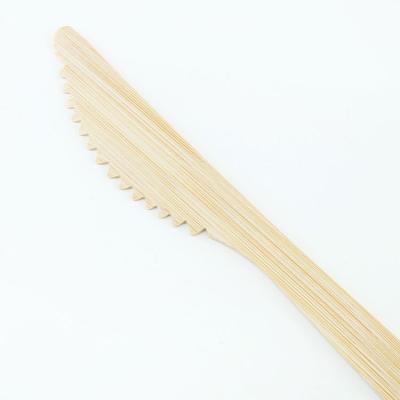 China Eco Disposable 100% Biodegradable Natural Bamboo Knife Spoon And Forks For One Use for sale