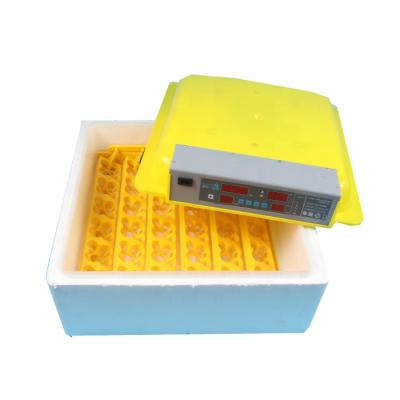 China Automatic Hatching Automatic Incubator Auto-turning Free Spare Parts 56 Pcs Egg Incubators on Sale for sale