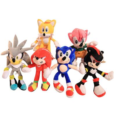 China Sonic Sonic Hedgehog Super Sonic Plush Toys Festival Gifts New Tarsnak Toys Children's Gift for sale