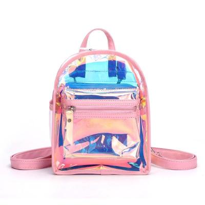 China New Arrival Child Waterproof Silicon Jelly Clear Backpack Plastic for sale