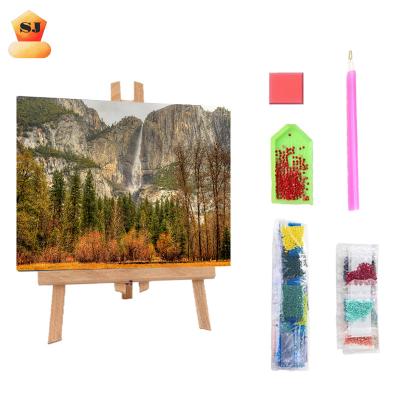 China New Classic/Postmodern Full Color Custom DIY 5D Diamond Dot Painting Colorful Landscape Personalized Customized Gift By Number Kits for sale