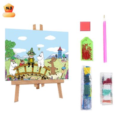 China CLASSIC Hot Sale Personalized Customized By Number Kits DIY 5D Diamond Painting Cartoon By Number Kit Gift For Kids for sale