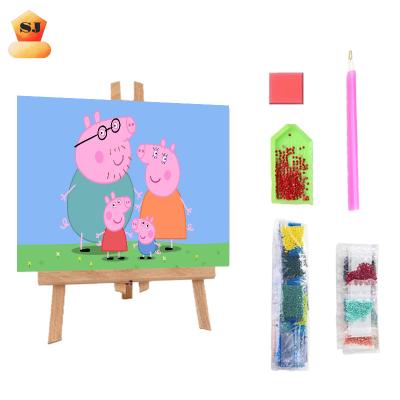 China Hot Sale DIY 5D Diamond Painting CLASSIC Cartoon By Number Kit Personalized Customized By Number Kits Gift For Kids for sale