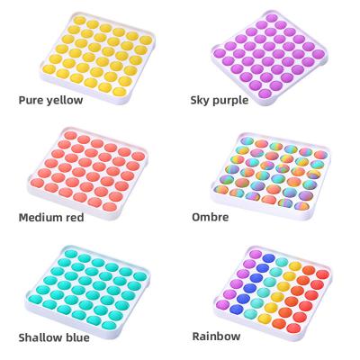 China Wholesale Rainbow fidgety person animal toys stress reliever toys and bubble decompression fidgety person pack squishy toys for sale