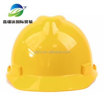 China Adjustable ABS / PE Construction Safety Protective Cap Hard Hats Helmet For Construction for sale