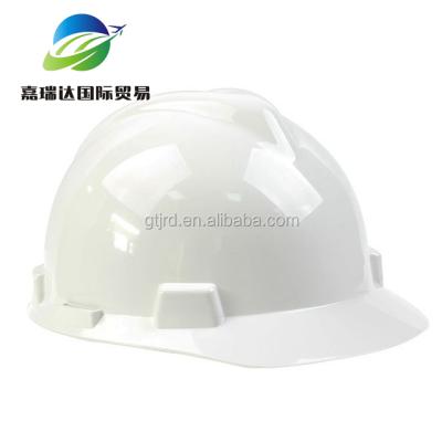 China Adjustable ABS / PE Construction Safety Protective Cap Hard Hats Helmet For Construction for sale