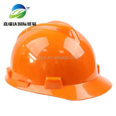 China Adjustable ABS / PE Construction Safety Protective Cap Hard Hats Helmet For Construction for sale